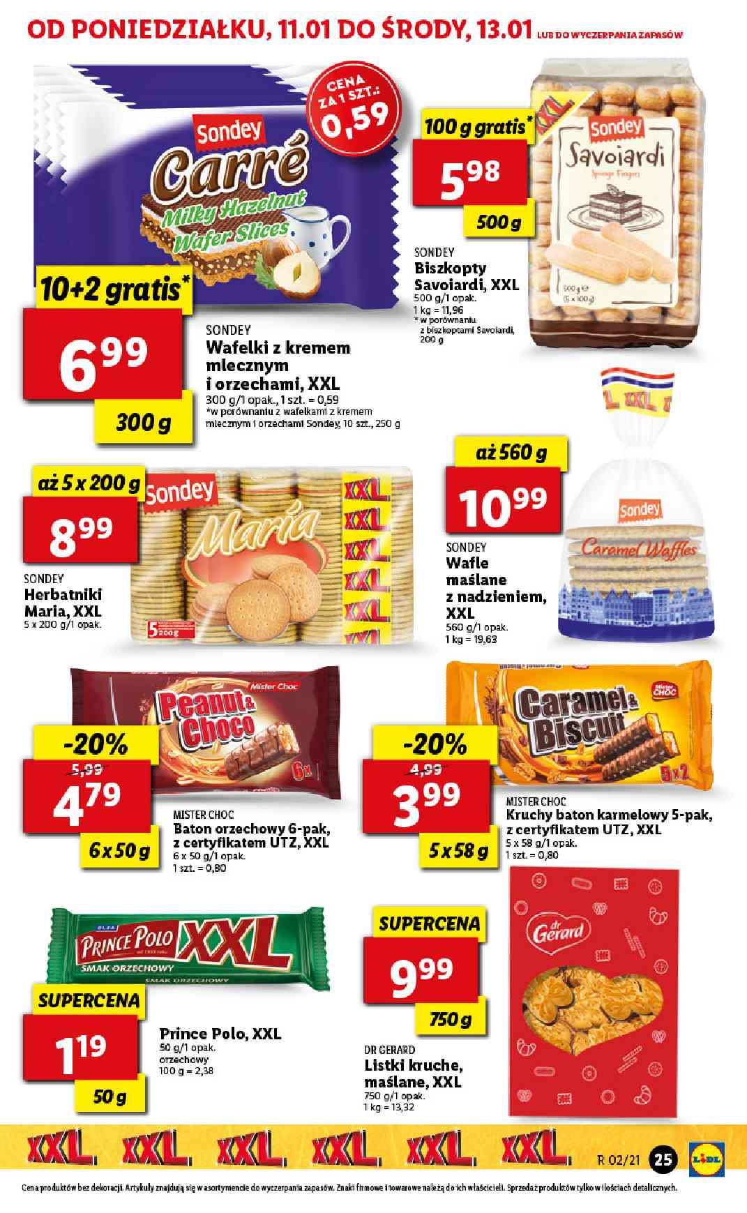 Gazetka promocyjna Lidl do 13/01/2021 str.25