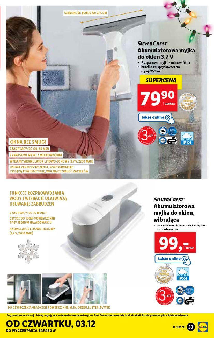 Gazetka promocyjna Lidl do 06/12/2020 str.33