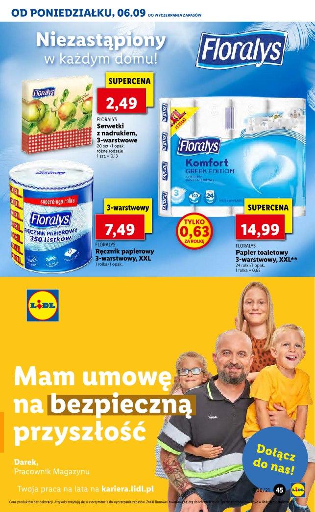 Gazetka promocyjna Lidl do 08/09/2021 str.45