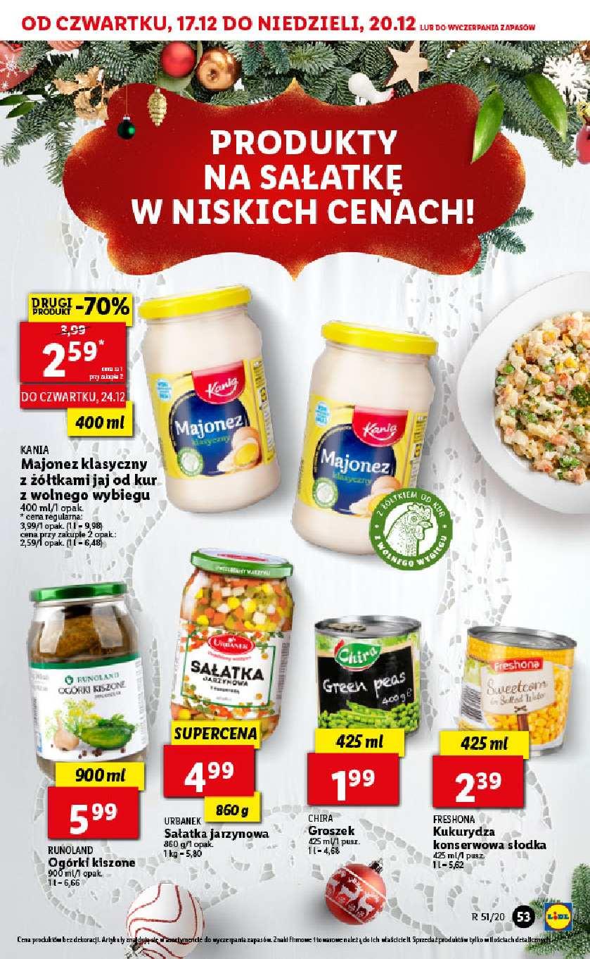 Gazetka promocyjna Lidl do 20/12/2020 str.53