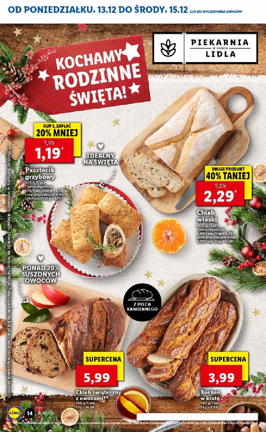 Gazetka promocyjna Lidl do 15/12/2021 str.14