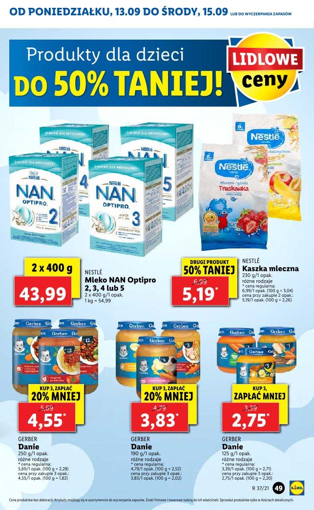 Gazetka promocyjna Lidl do 15/09/2021 str.49