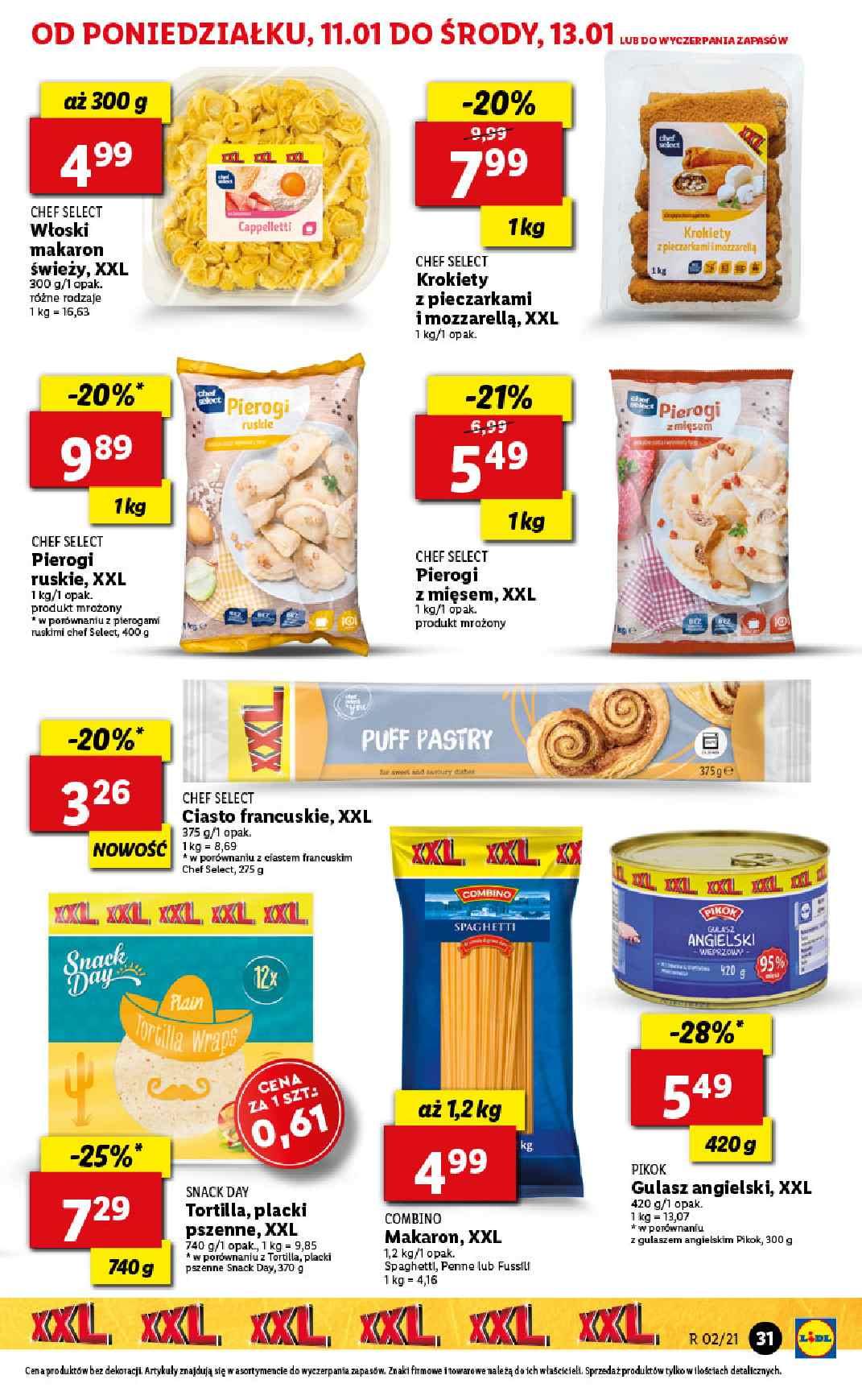 Gazetka promocyjna Lidl do 13/01/2021 str.31