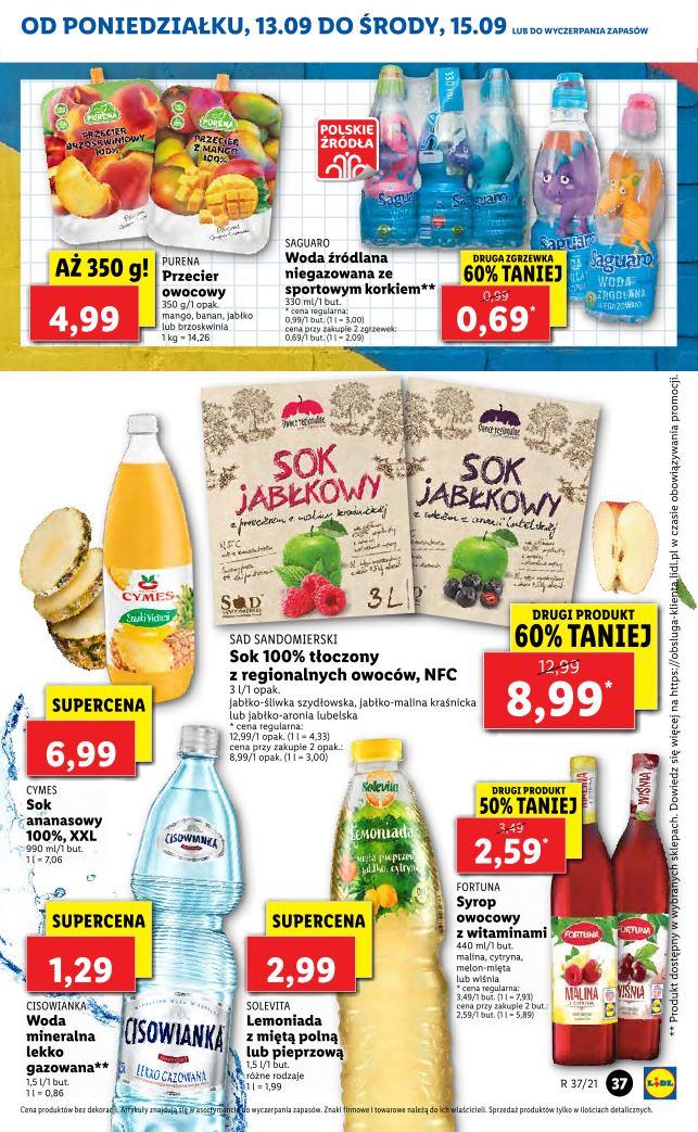 Gazetka promocyjna Lidl do 15/09/2021 str.37