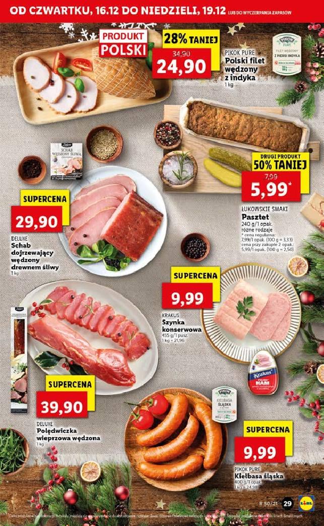 Gazetka promocyjna Lidl do 19/12/2021 str.29