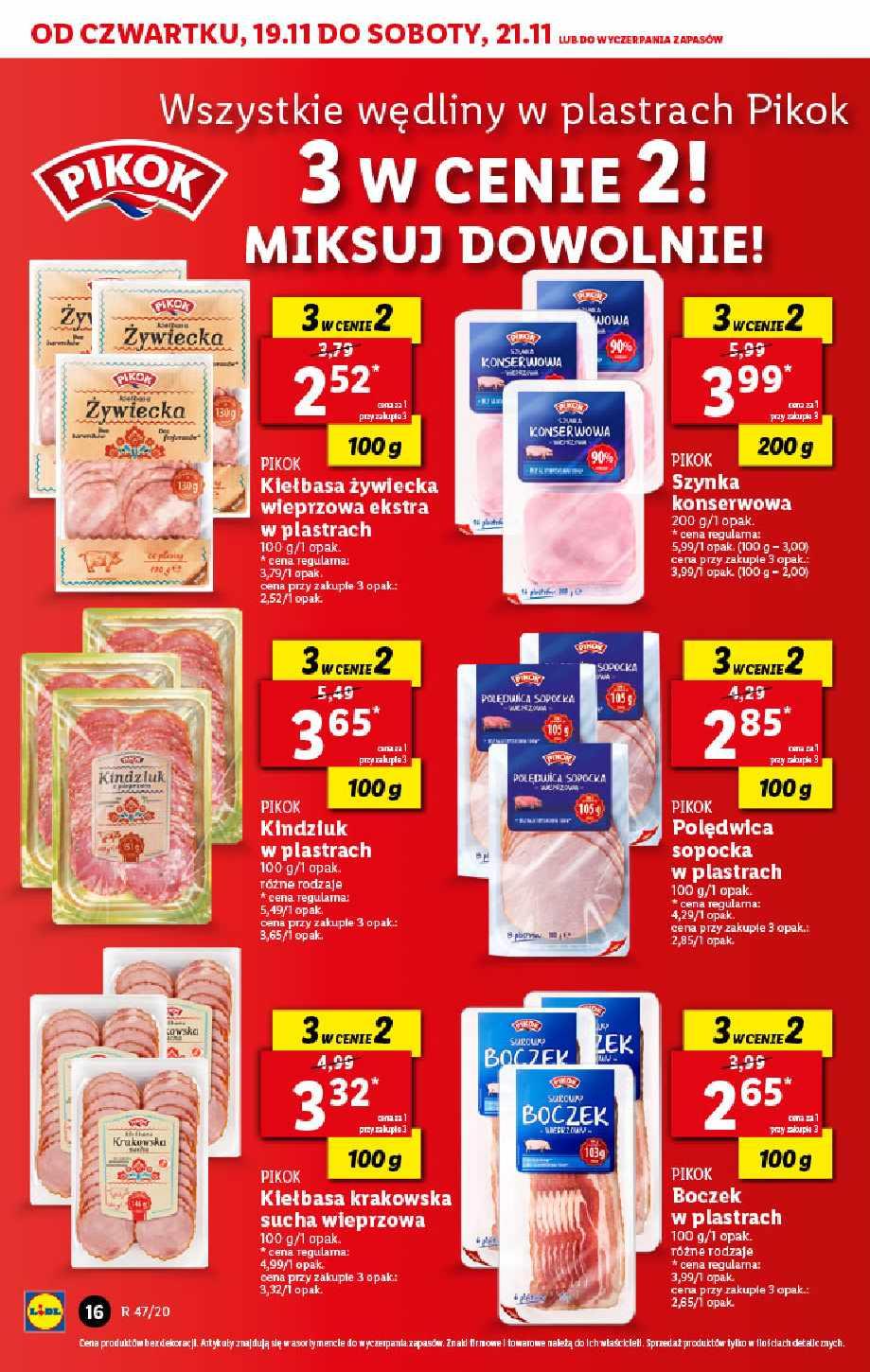 Gazetka promocyjna Lidl do 21/11/2020 str.16