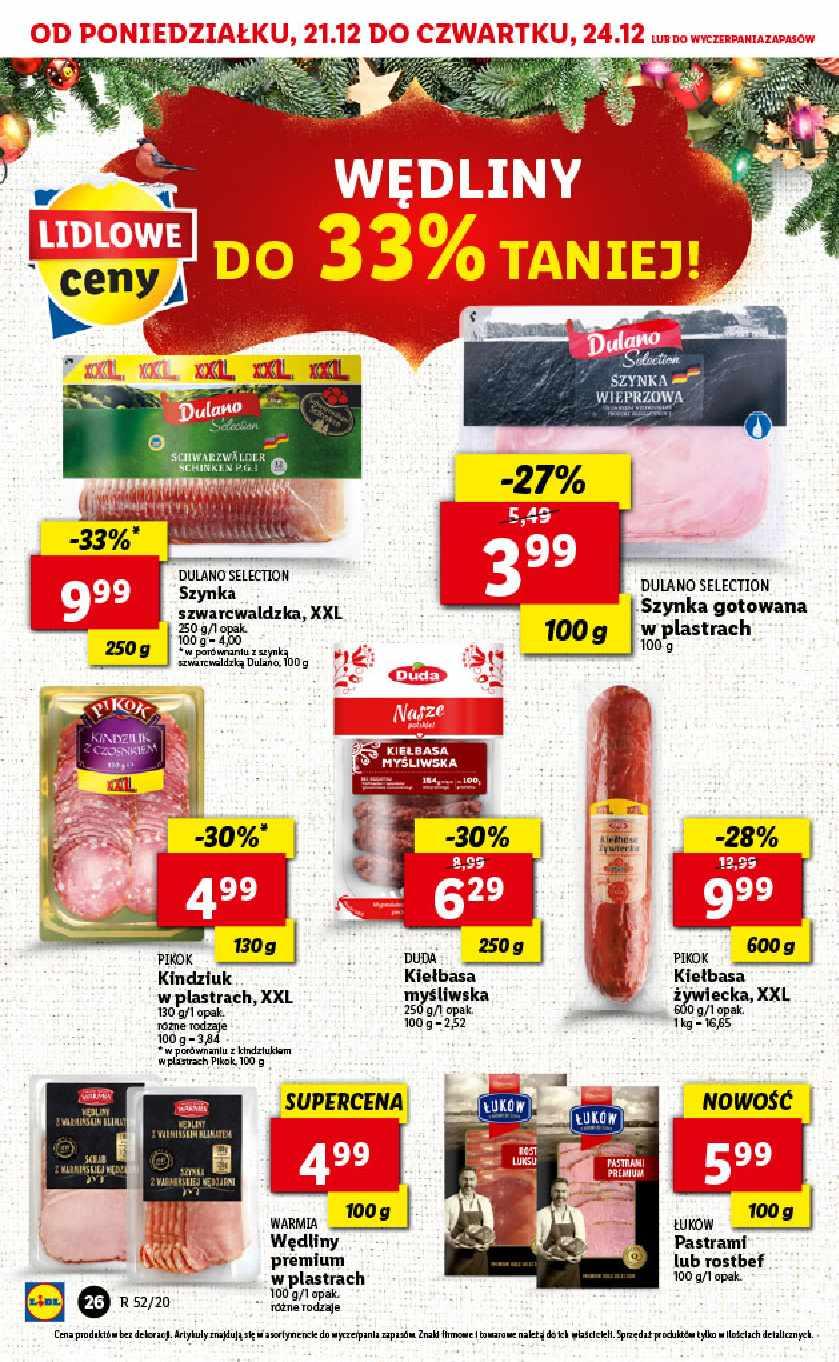 Gazetka promocyjna Lidl do 24/12/2020 str.26