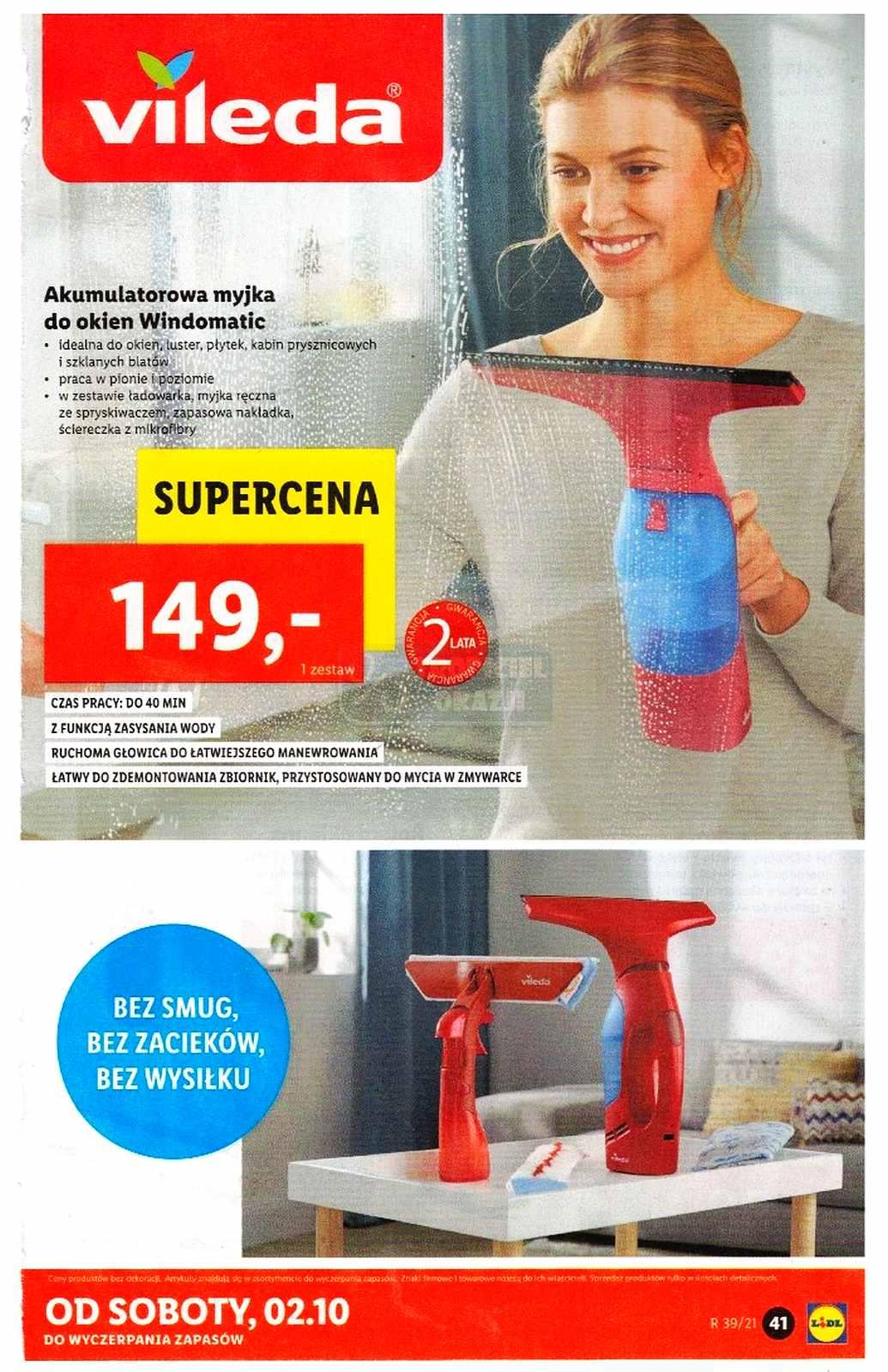 Gazetka promocyjna Lidl do 02/10/2021 str.41