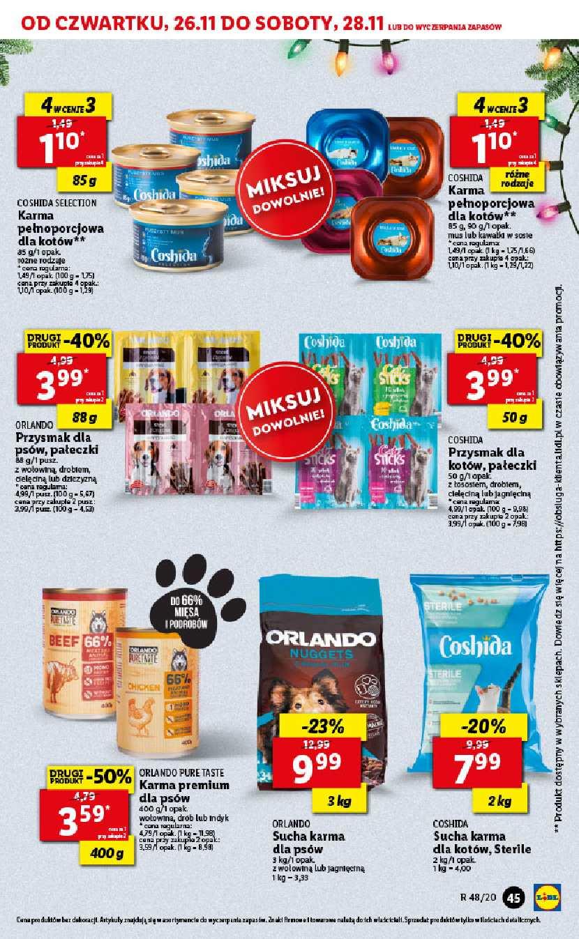 Gazetka promocyjna Lidl do 28/11/2020 str.45