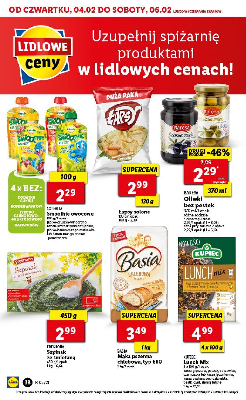 Gazetka promocyjna Lidl do 06/02/2021 str.38