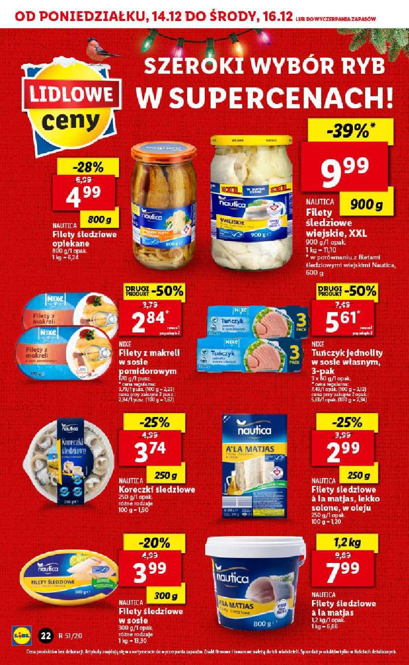 Gazetka promocyjna Lidl do 16/12/2020 str.22