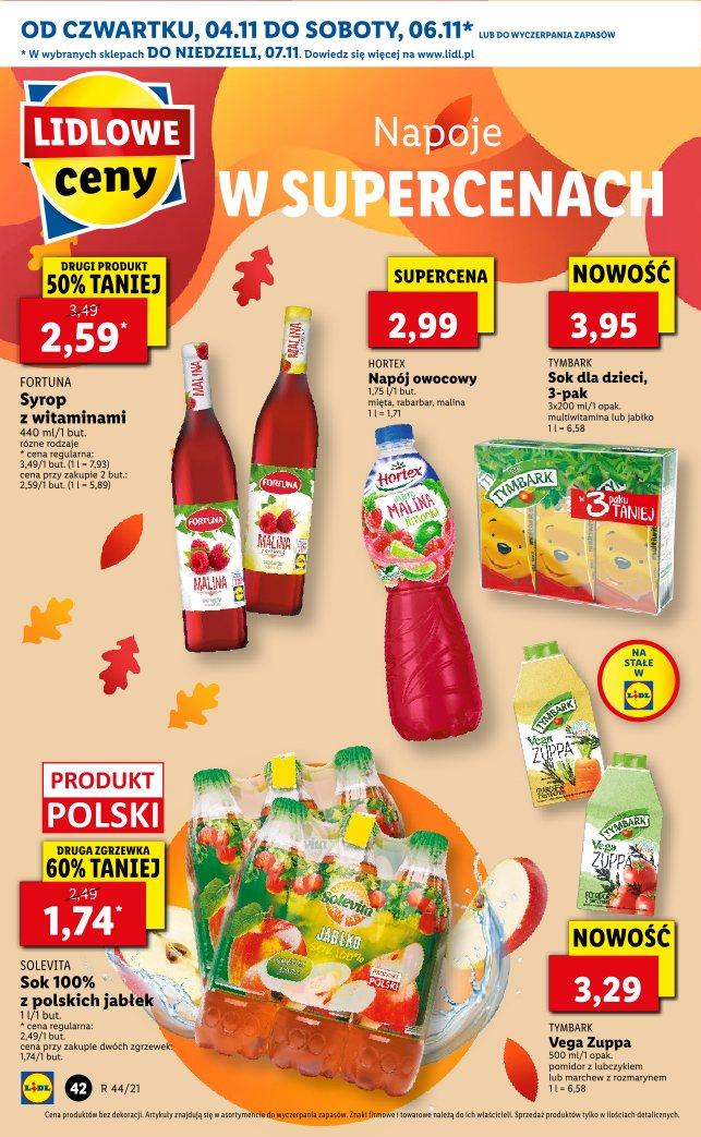 Gazetka promocyjna Lidl do 06/11/2021 str.42