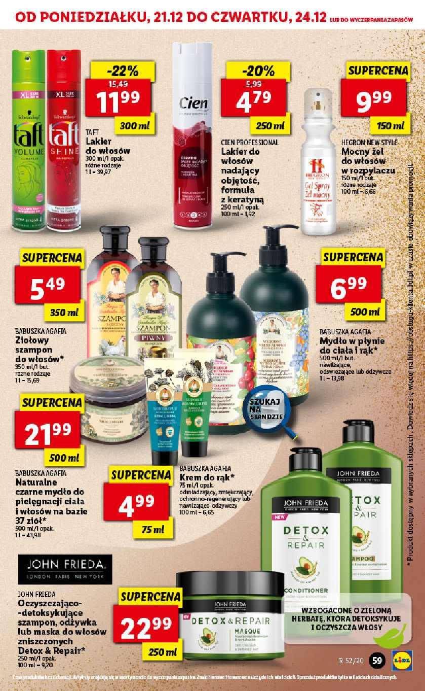 Gazetka promocyjna Lidl do 24/12/2020 str.59