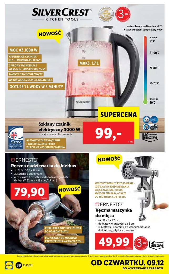 Gazetka promocyjna Lidl do 11/12/2021 str.37