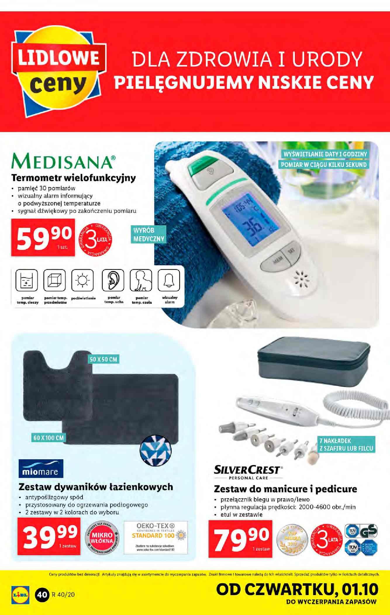 Gazetka promocyjna Lidl do 03/10/2020 str.40