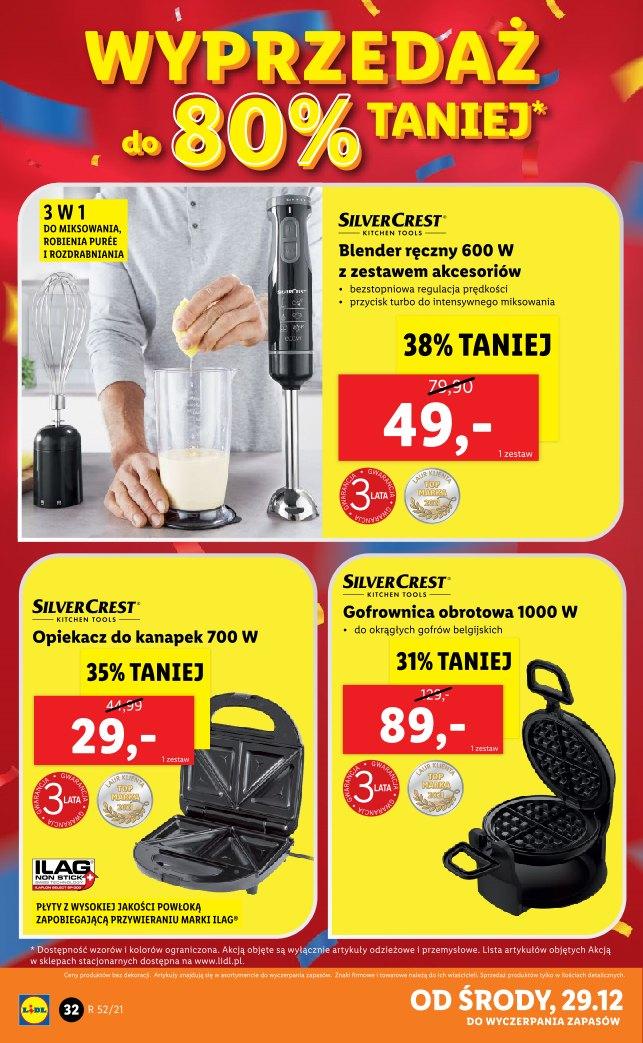 Gazetka promocyjna Lidl do 31/12/2021 str.32