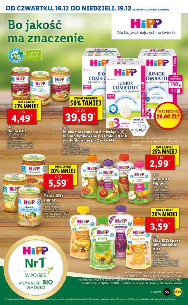 Gazetka promocyjna Lidl do 19/12/2021 str.55