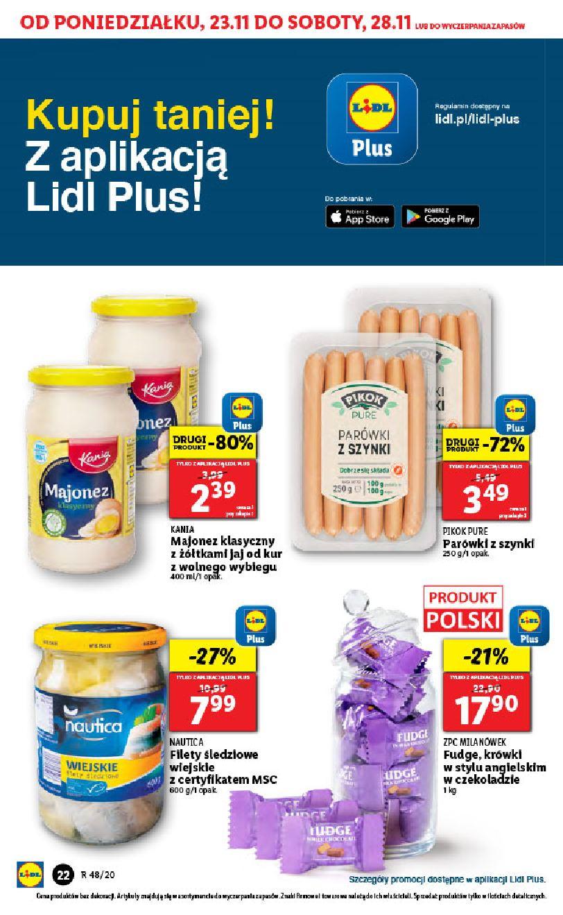 Gazetka promocyjna Lidl do 25/11/2020 str.22