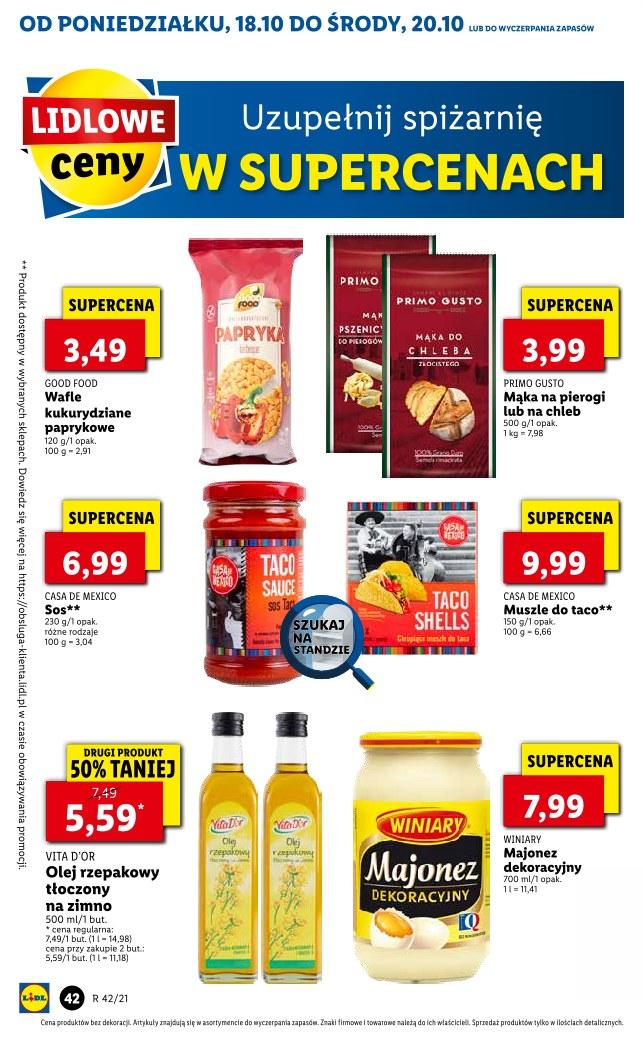 Gazetka promocyjna Lidl do 20/10/2021 str.42