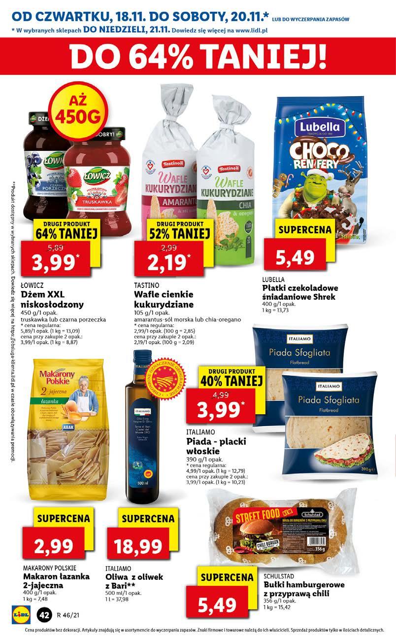 Gazetka promocyjna Lidl do 20/11/2021 str.42