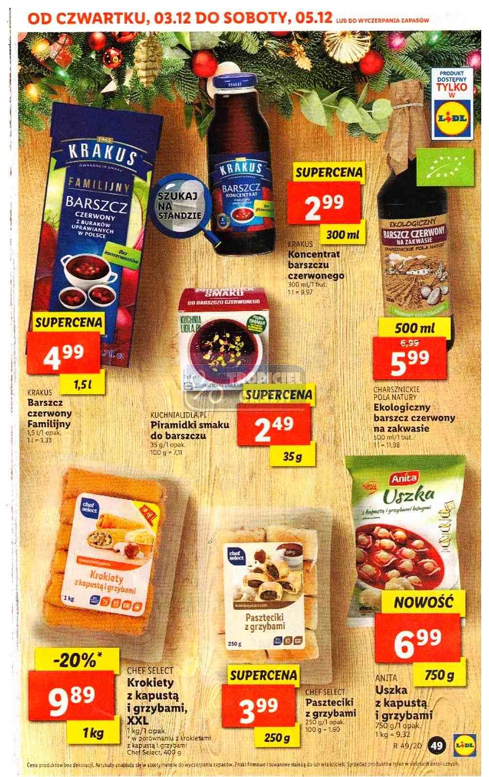 Gazetka promocyjna Lidl do 06/12/2020 str.49