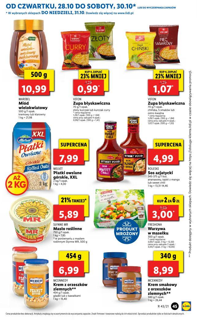 Gazetka promocyjna Lidl do 30/10/2021 str.45