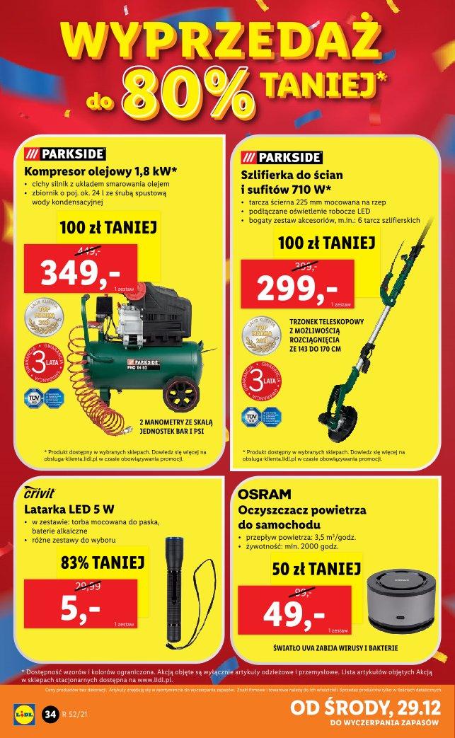 Gazetka promocyjna Lidl do 31/12/2021 str.34