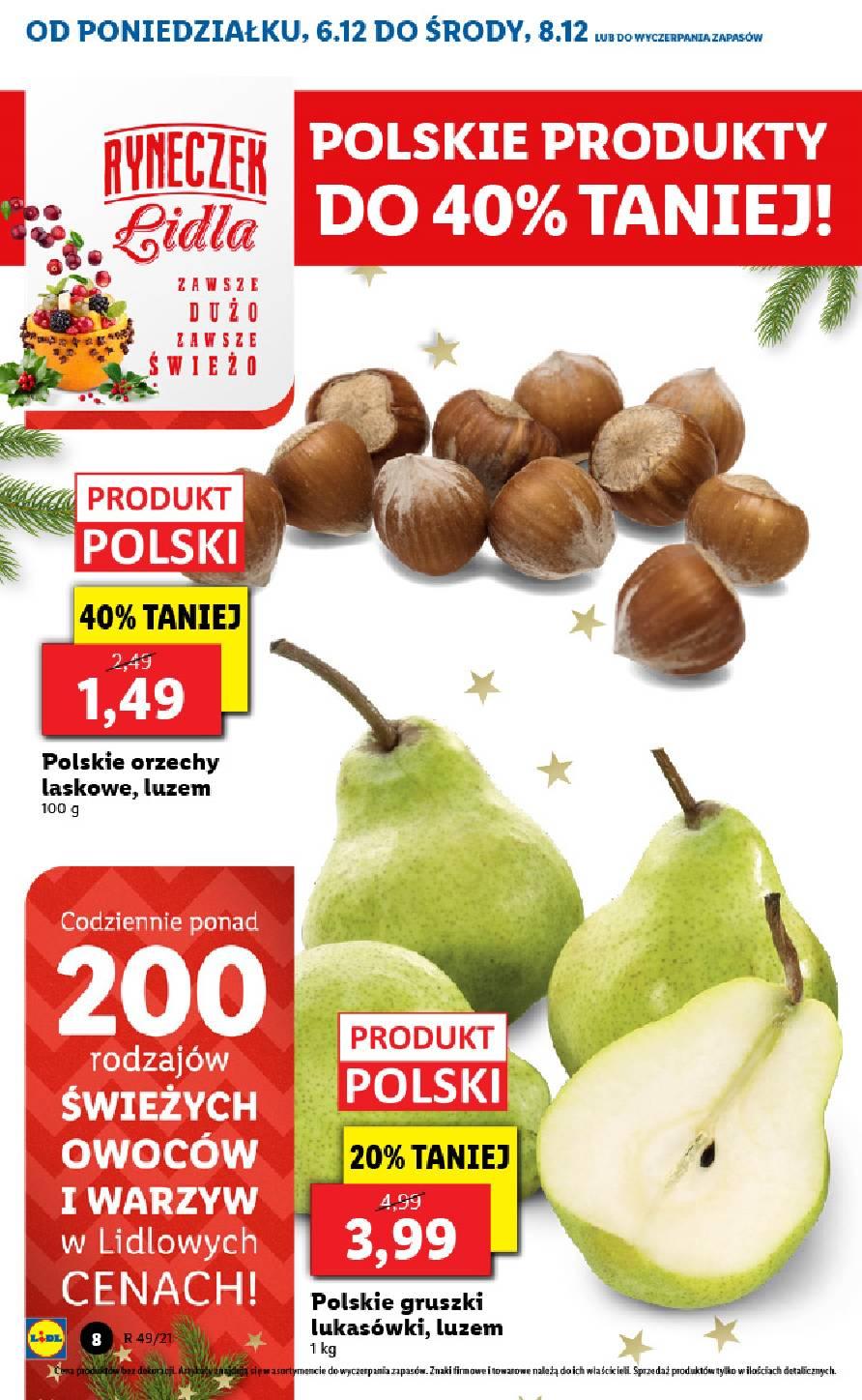 Gazetka promocyjna Lidl do 08/12/2021 str.8