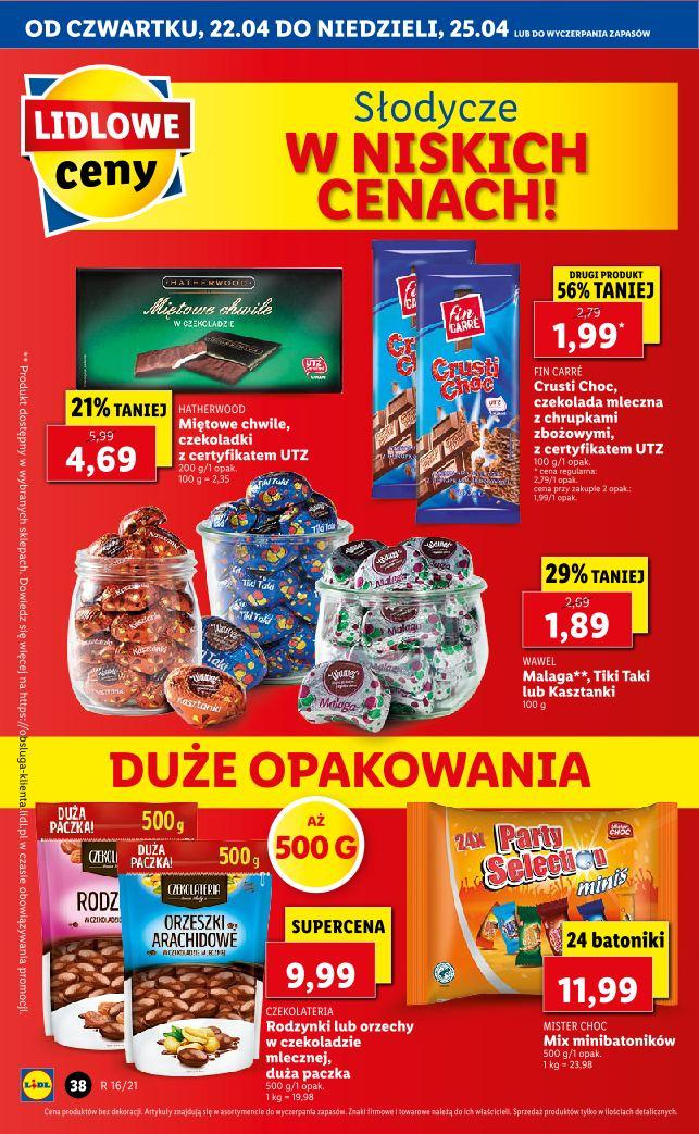 Gazetka promocyjna Lidl do 25/04/2021 str.38