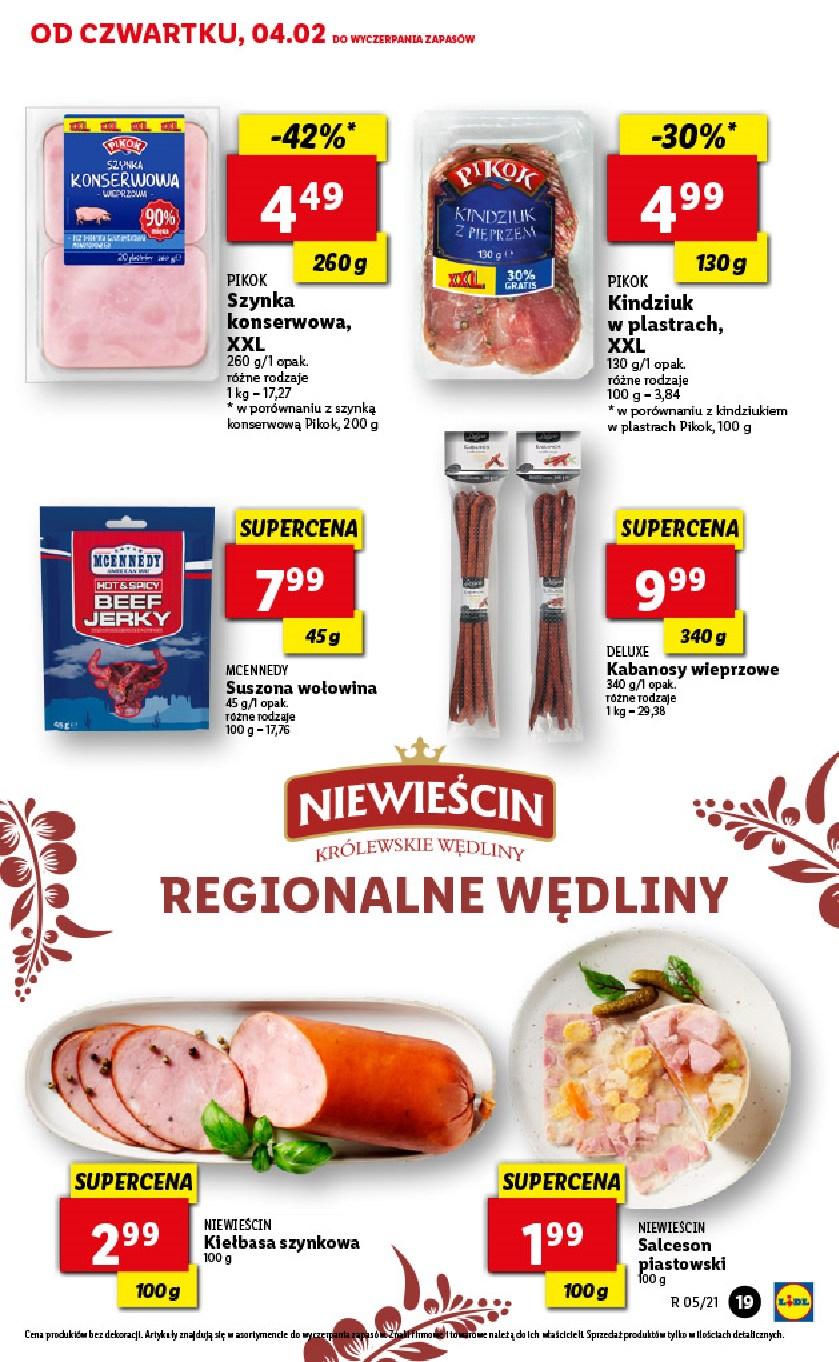 Gazetka promocyjna Lidl do 06/02/2021 str.19