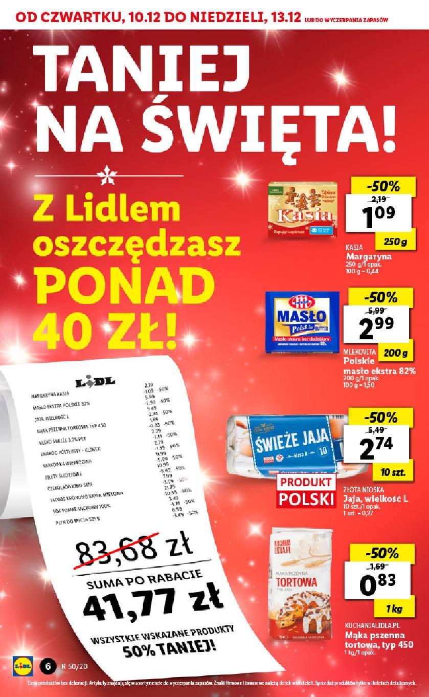 Gazetka promocyjna Lidl do 13/12/2020 str.6