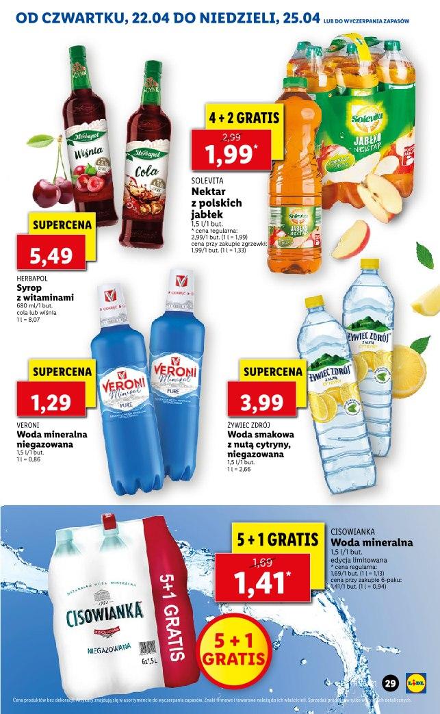 Gazetka promocyjna Lidl do 25/04/2021 str.29