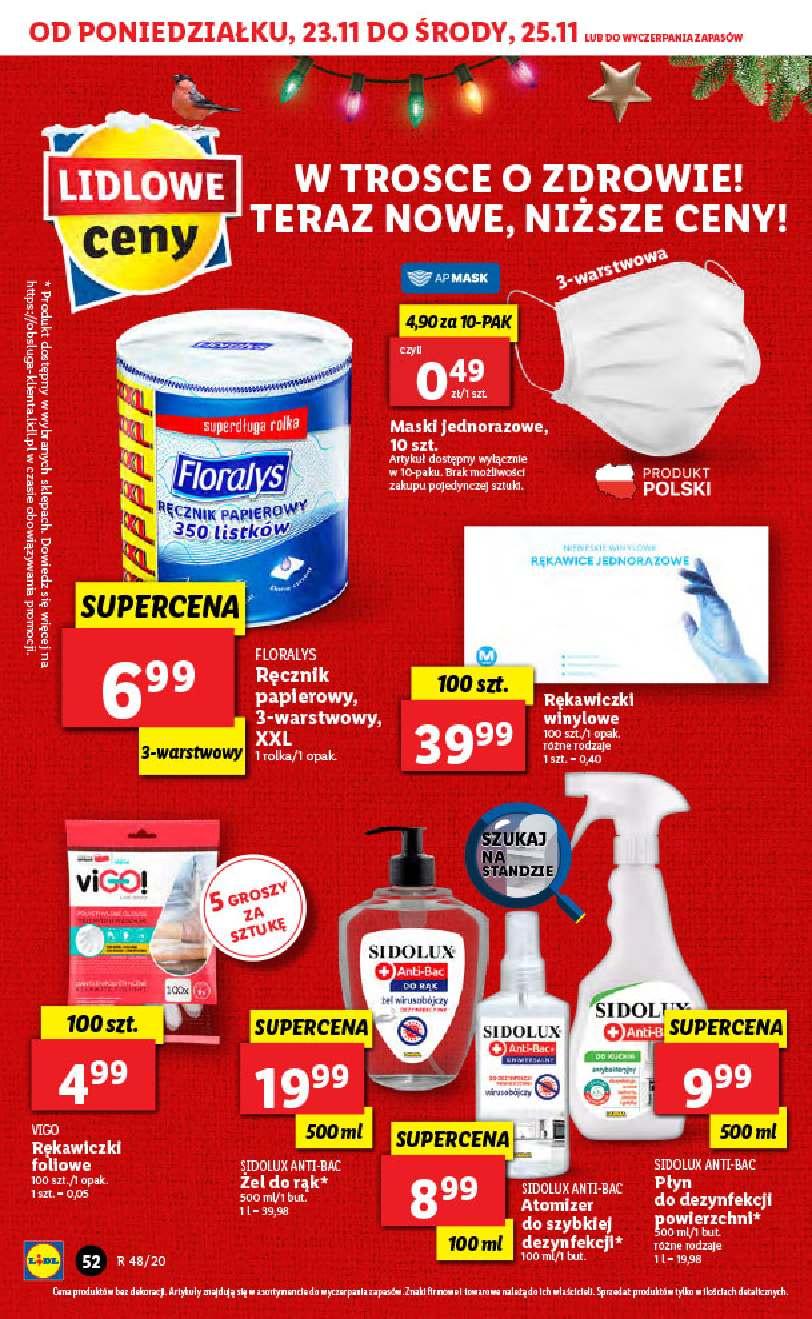 Gazetka promocyjna Lidl do 25/11/2020 str.52