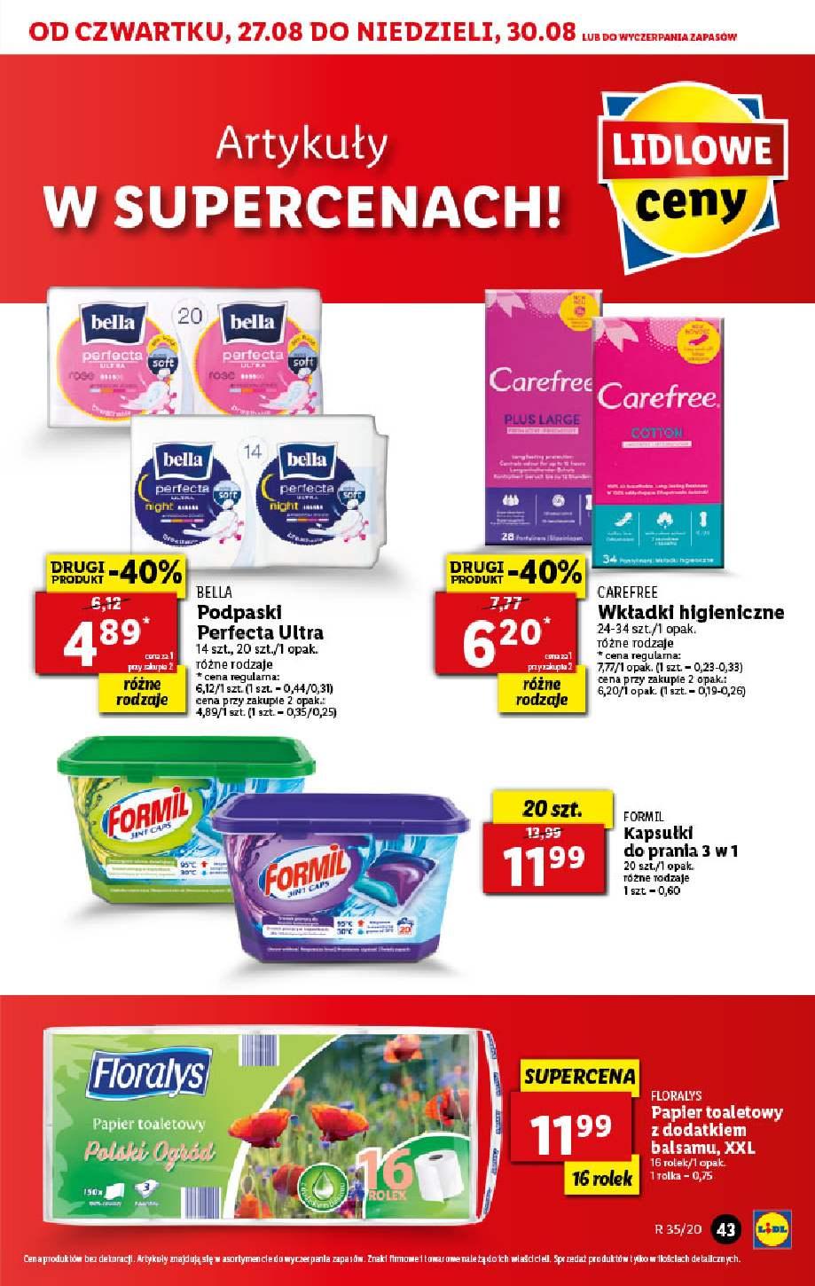 Gazetka promocyjna Lidl do 30/08/2020 str.43