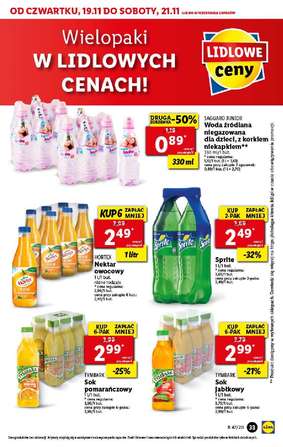 Gazetka promocyjna Lidl do 21/11/2020 str.33