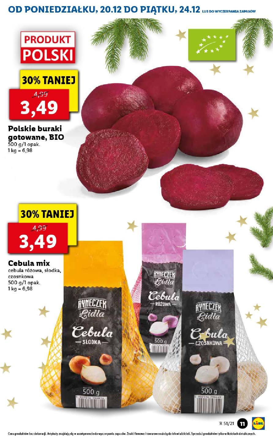 Gazetka promocyjna Lidl do 24/12/2021 str.11