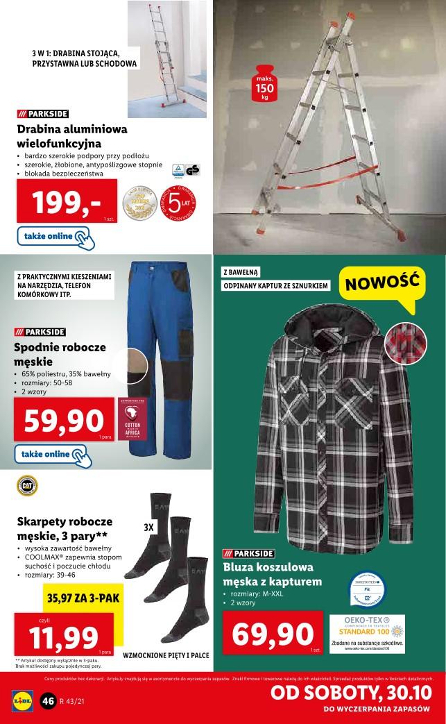 Gazetka promocyjna Lidl do 30/10/2021 str.44