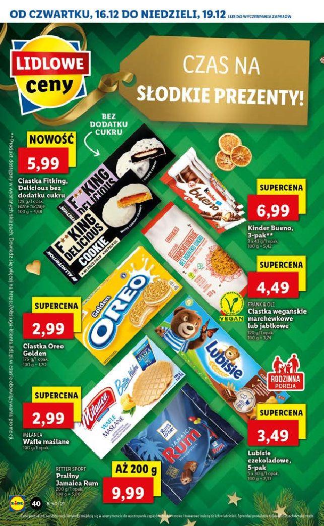 Gazetka promocyjna Lidl do 19/12/2021 str.40