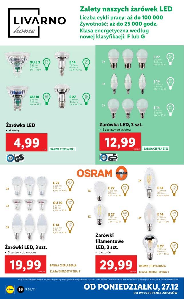 Gazetka promocyjna Lidl do 31/12/2021 str.16