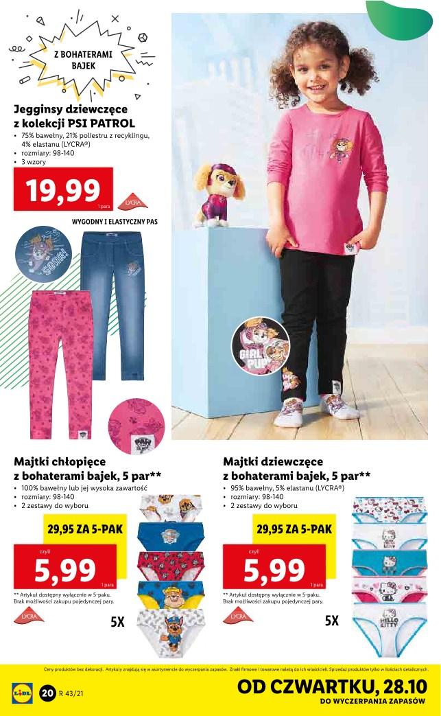 Gazetka promocyjna Lidl do 30/10/2021 str.20