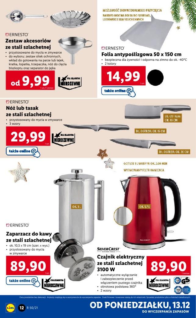 Gazetka promocyjna Lidl do 19/12/2021 str.12