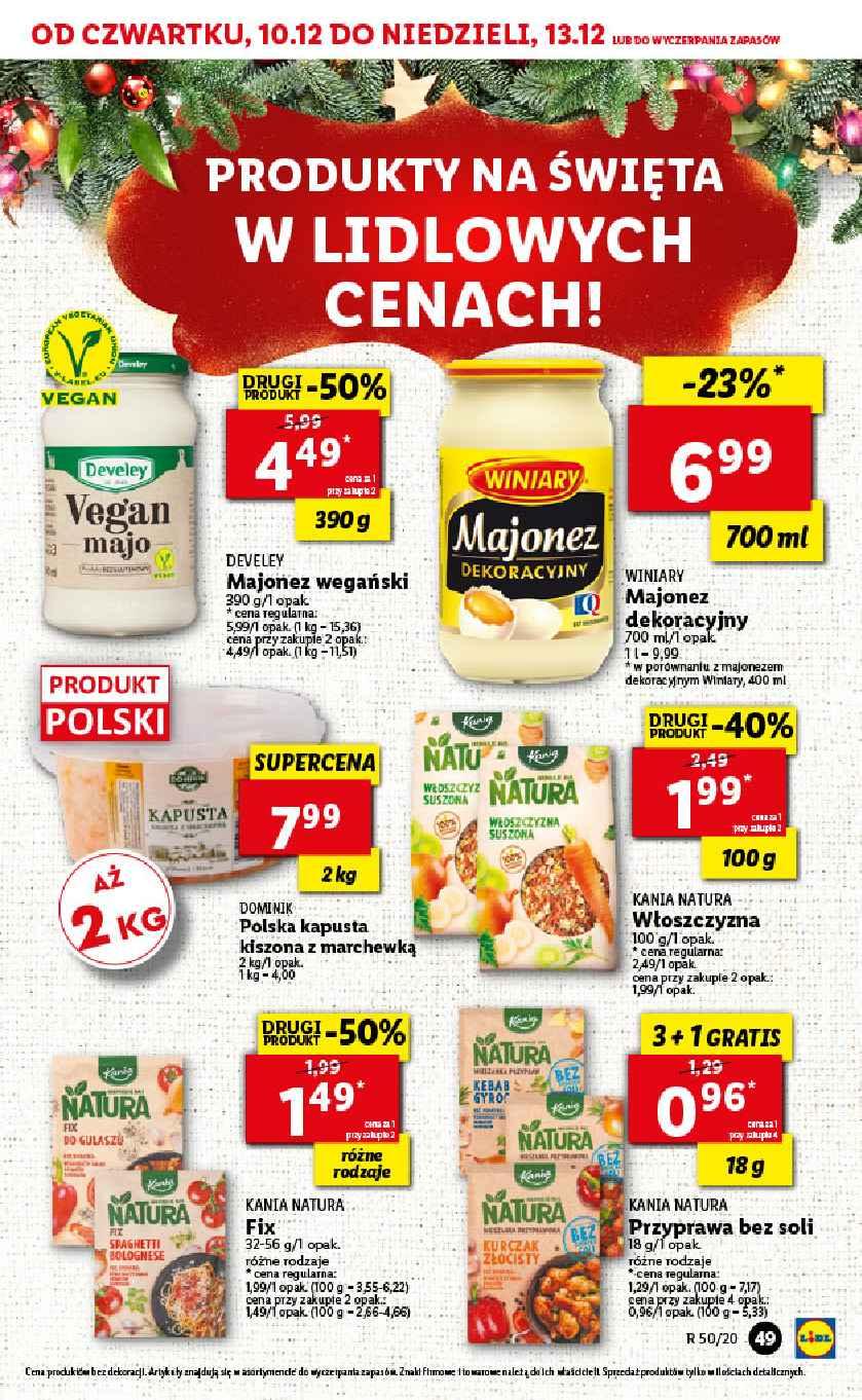 Gazetka promocyjna Lidl do 13/12/2020 str.49