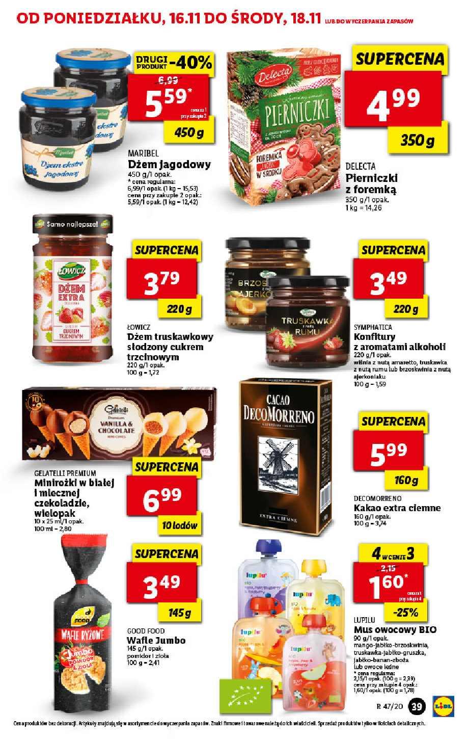 Gazetka promocyjna Lidl do 18/11/2020 str.39