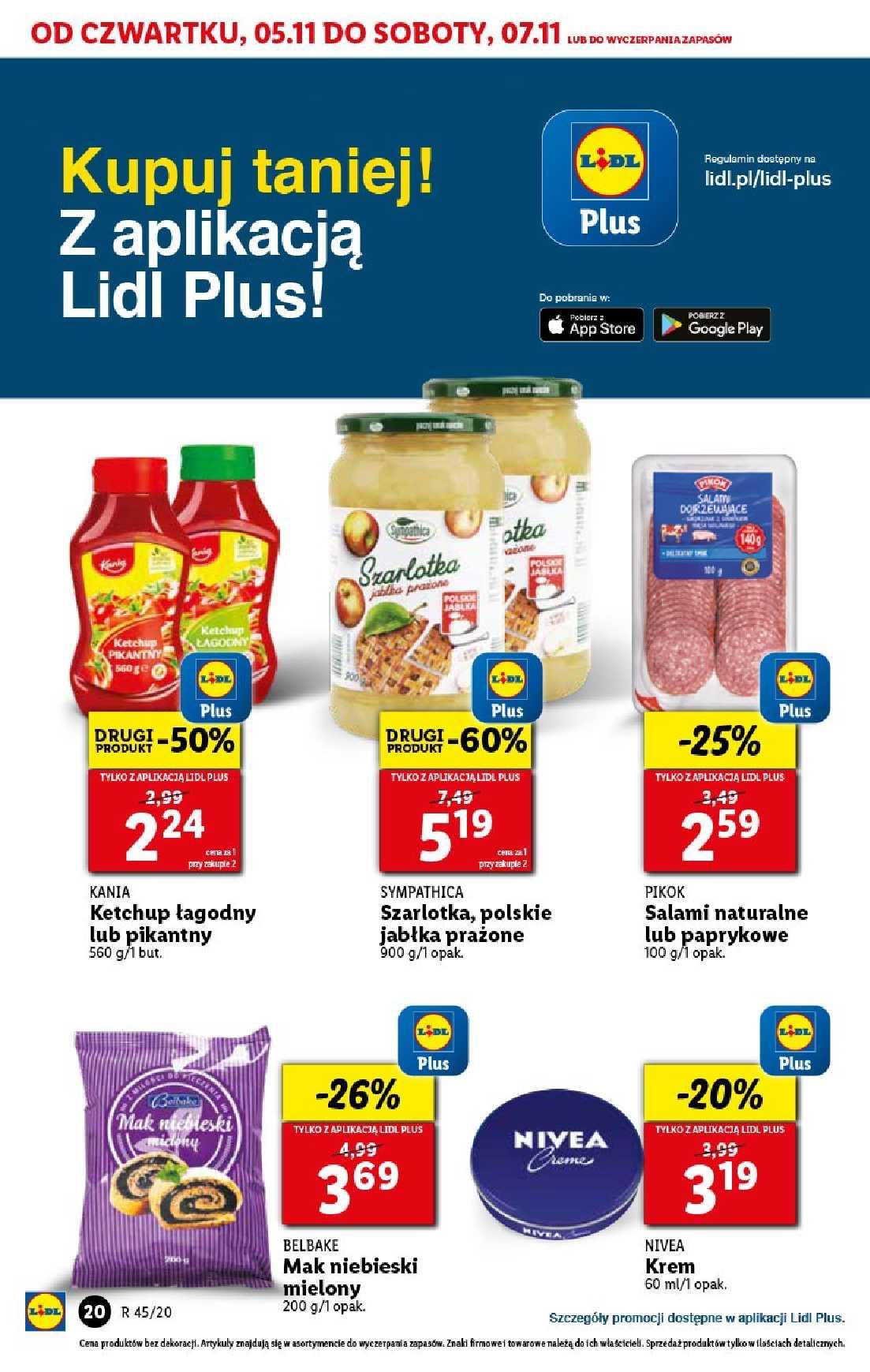 Gazetka promocyjna Lidl do 07/11/2020 str.20