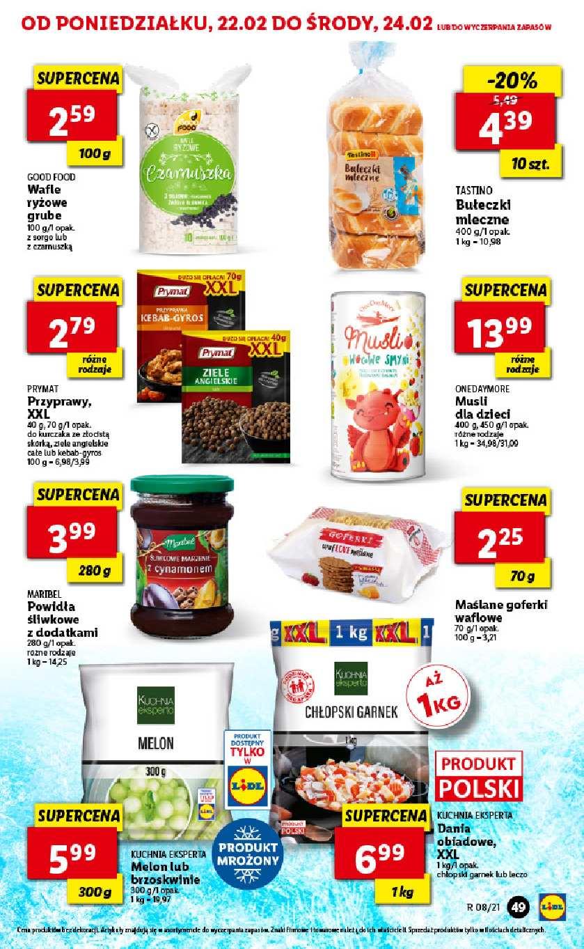 Gazetka promocyjna Lidl do 24/02/2021 str.49