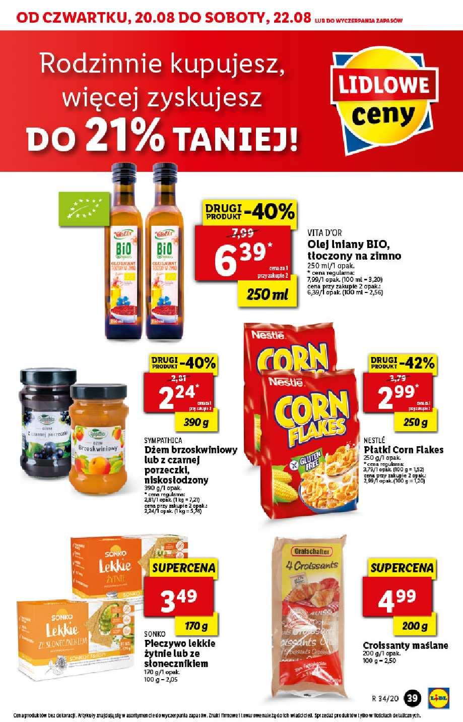 Gazetka promocyjna Lidl do 22/08/2020 str.39