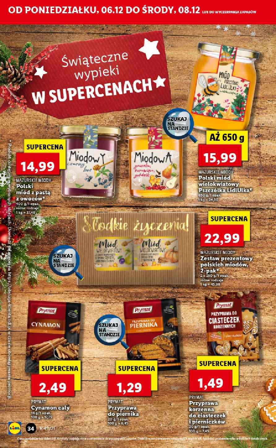 Gazetka promocyjna Lidl do 08/12/2021 str.34