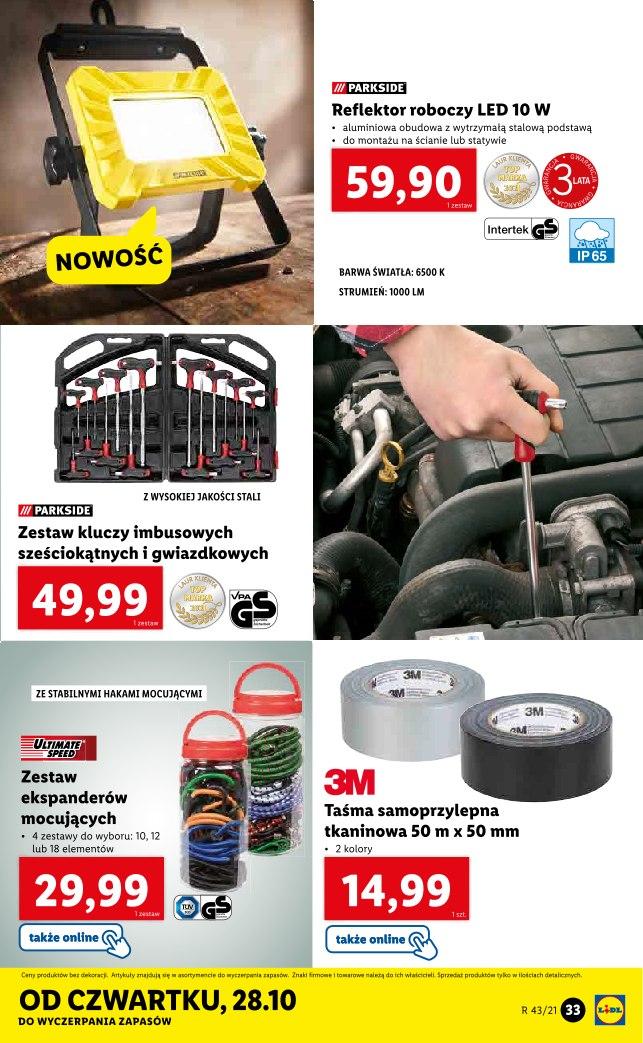 Gazetka promocyjna Lidl do 30/10/2021 str.33