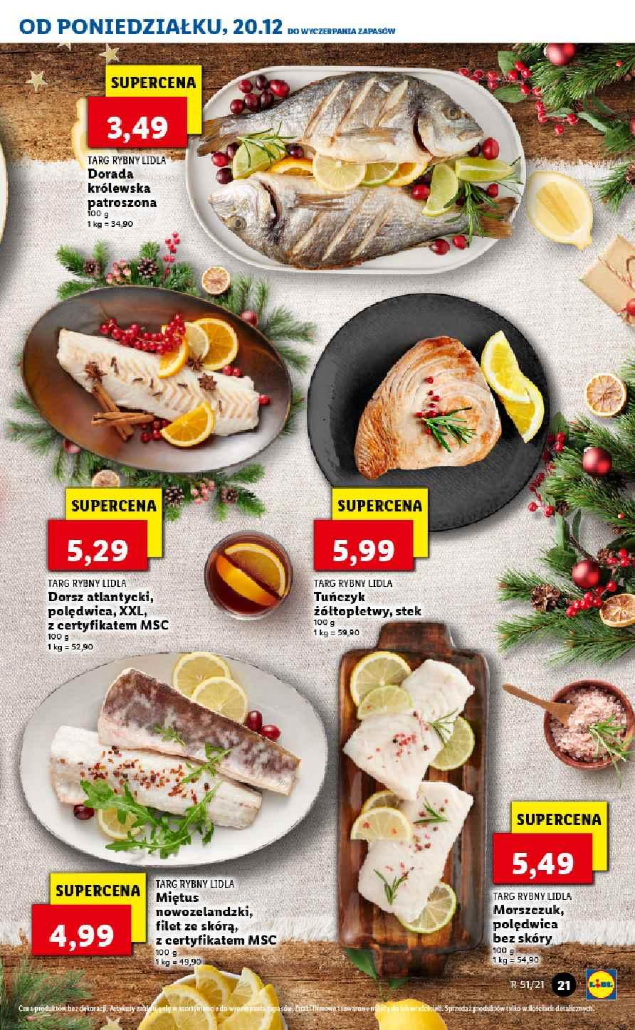 Gazetka promocyjna Lidl do 24/12/2021 str.21