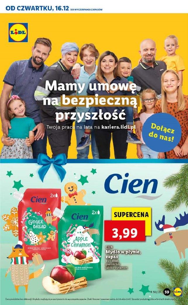 Gazetka promocyjna Lidl do 19/12/2021 str.59